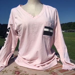 PINK Long Sleeve Top